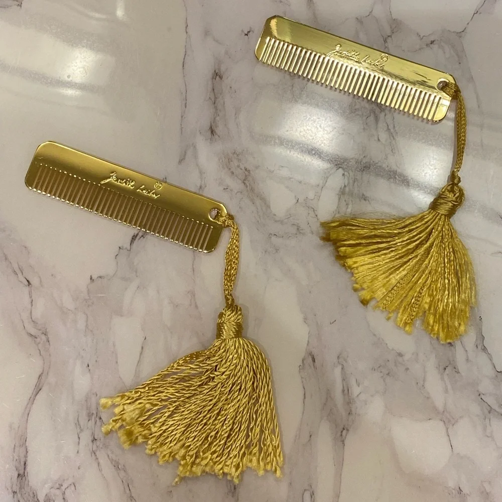 **SALE** Judith Leiber Metal Comb